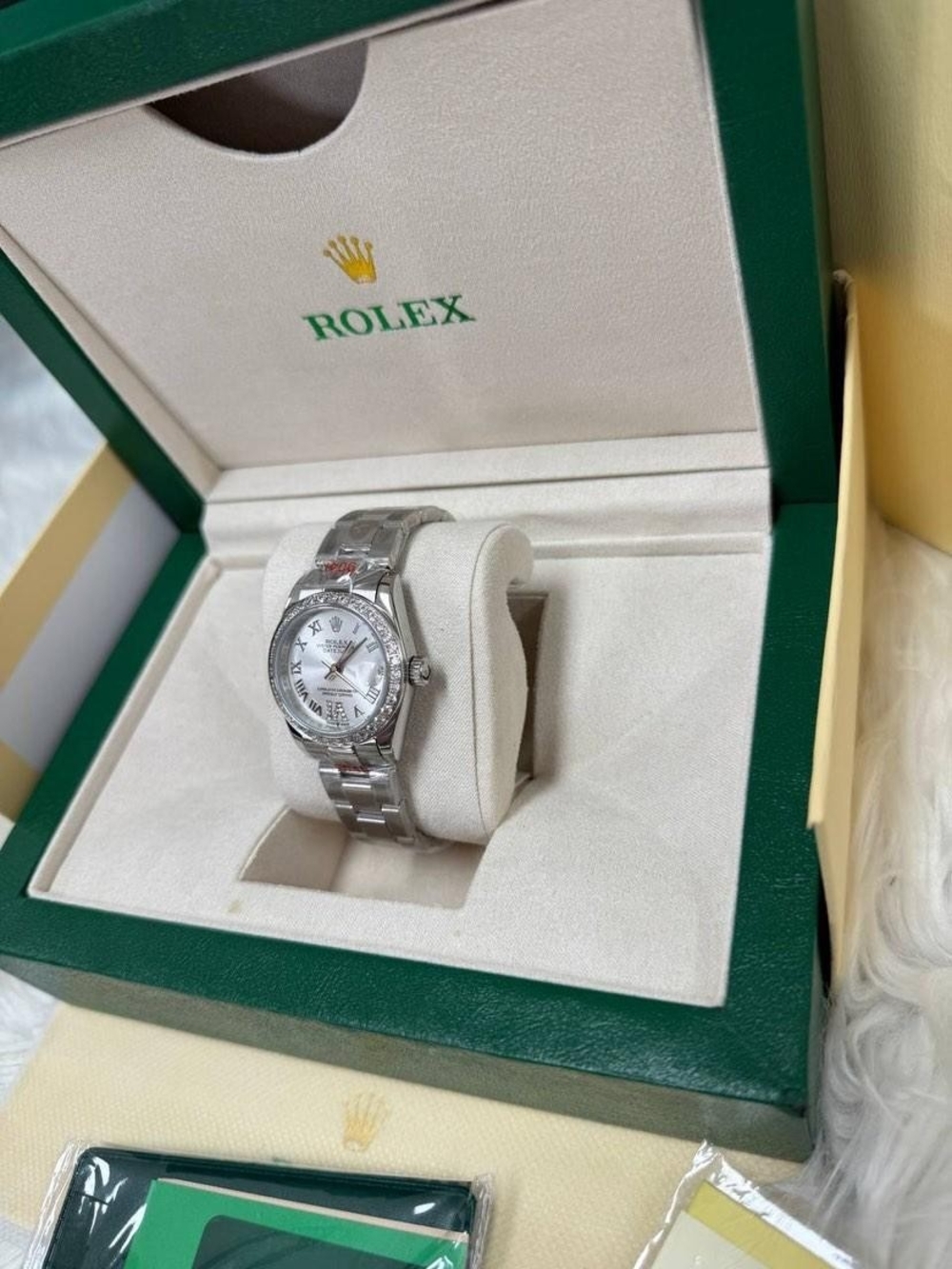 Rolex Datejust 31mm in oystersteel And White Gold